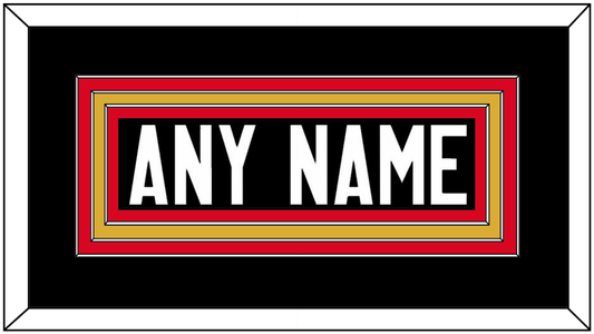 Canada Men’s Hockey Nameplate - 2014 Olympics Alternate Black - Premier Tier 2