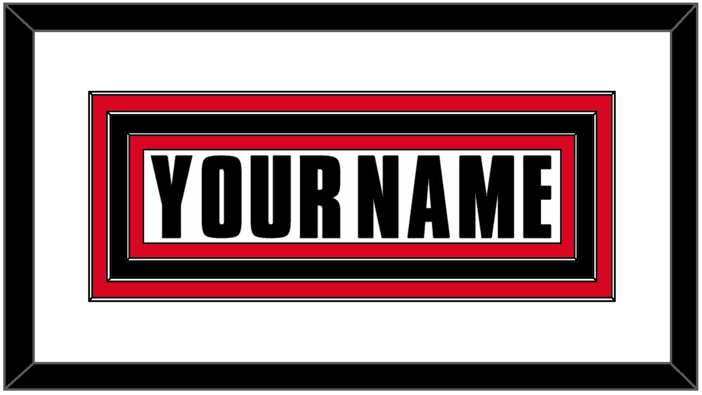 Canada Men’s Hockey Nameplate - 2002 Olympics Home White - Premier Tier 1