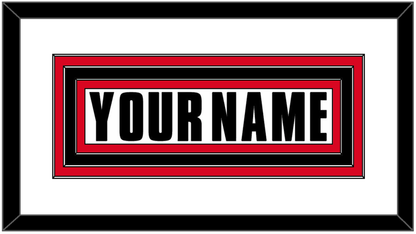 Canada Men’s Hockey Nameplate - 2002 Olympics Home White - Premier Tier 1