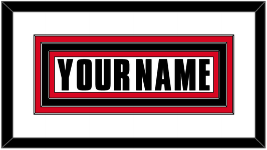 Canada Men’s Hockey Nameplate - 2002 Olympics Home White - Premier Tier 1