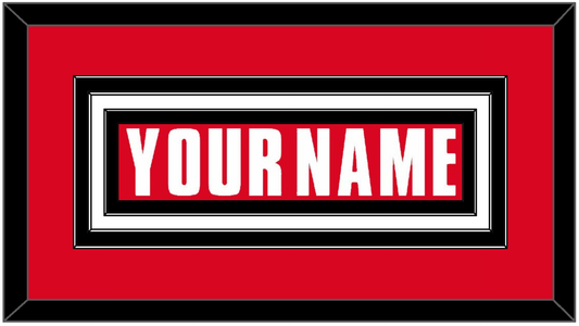 Canada Men’s Hockey Nameplate - 2002 Olympics Road Red - Premier Tier 1