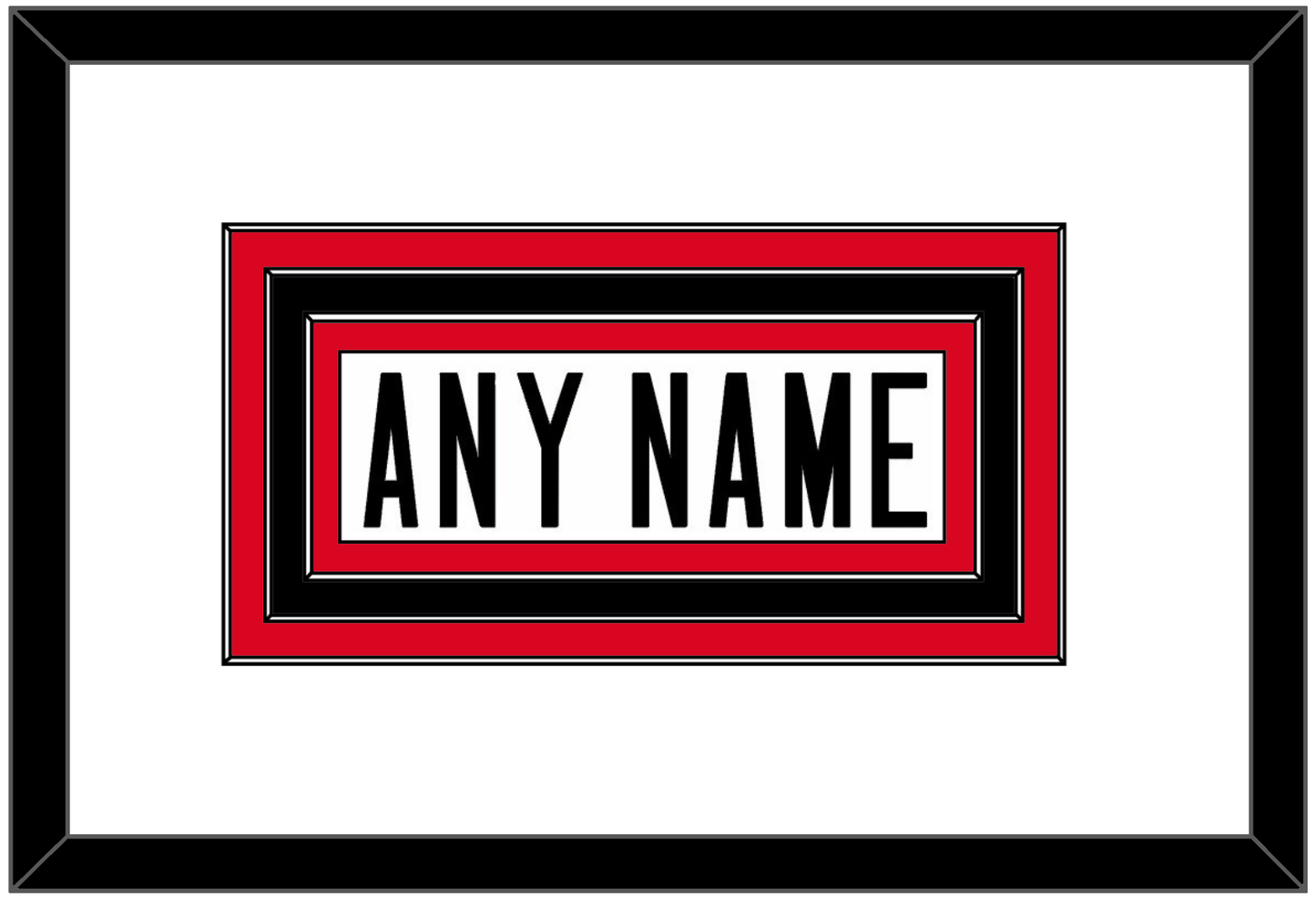 Canada Men’s Hockey Nameplate - 2006 Olympics Home White - Premier Tier 1