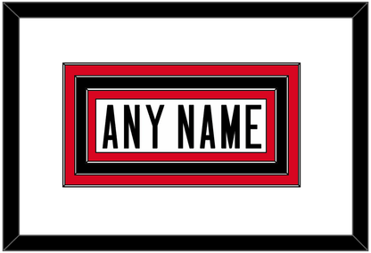 Canada Men’s Hockey Nameplate - 2006 Olympics Home White - Premier Tier 1