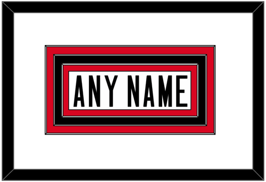 Canada Men’s Hockey Nameplate - 2006 Olympics Home White - Premier Tier 1
