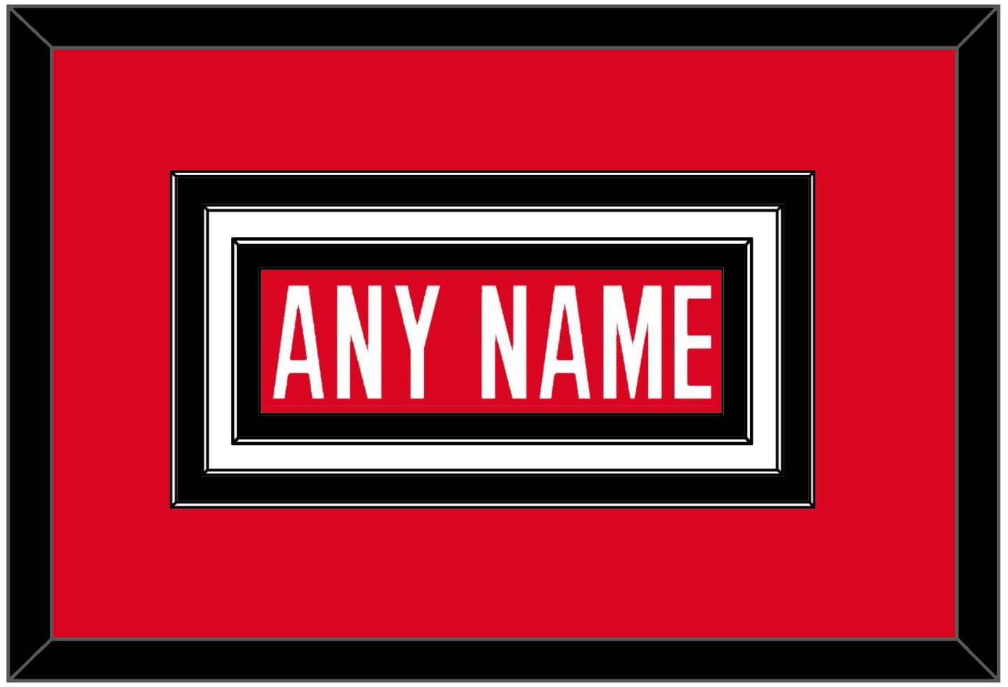 Canada Men’s Hockey Nameplate - 2006 Olympics Road Red - Premier Tier 1