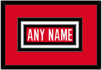 Canada Men’s Hockey Nameplate - 2006 Olympics Road Red - Premier Tier 1