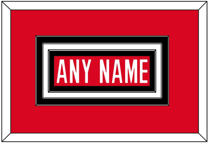 Canada Men’s Hockey Nameplate - 2006 Olympics Road Red - Premier Tier 1