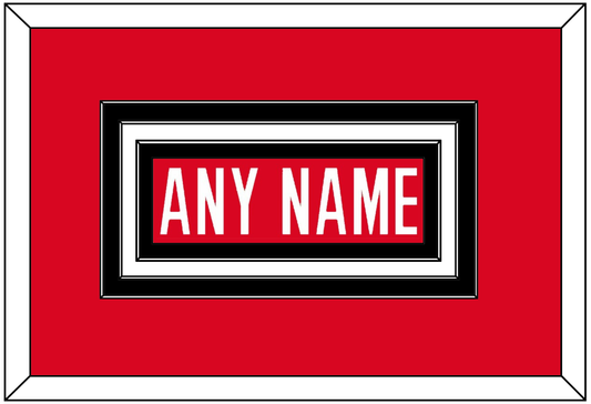 Canada Men’s Hockey Nameplate - 2006 Olympics Road Red - Premier Tier 1