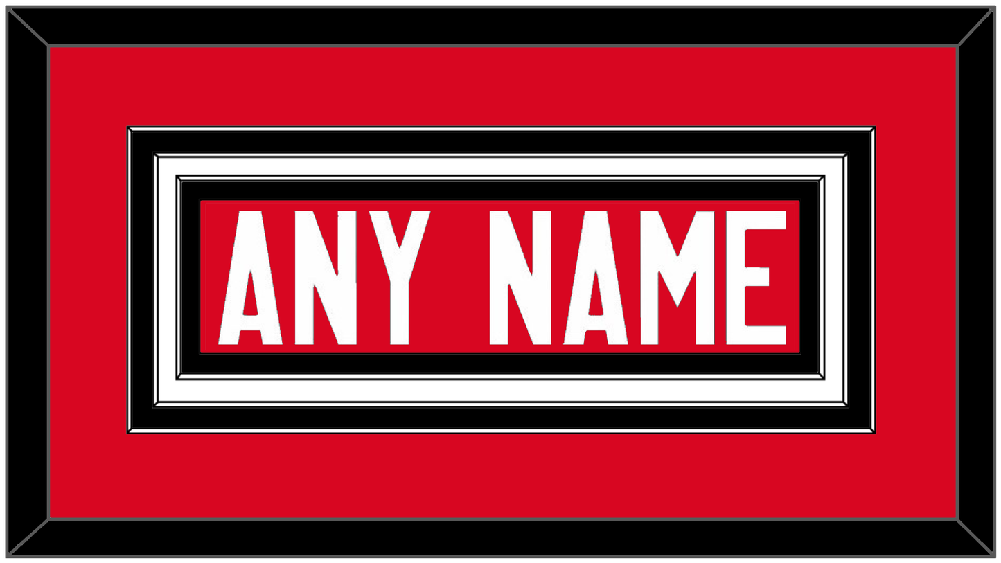Canada Men’s Hockey Nameplate - 2014 Olympics Road Red - Premier Tier 1