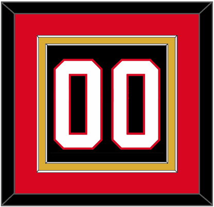 Canada Men’s Hockey Number - 2014 Olympics Alternate Black - Signature Tier 3