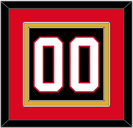 Canada Men’s Hockey Number - 2014 Olympics Alternate Black - Signature Tier 3