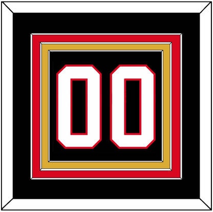 Canada Men’s Hockey Number - 2014 Olympics Alternate Black - Premier Tier 4