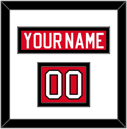 Canada Men’s Hockey Nameplate & Number (Shoulder) - 2010 Olympics - Signature Tier 1