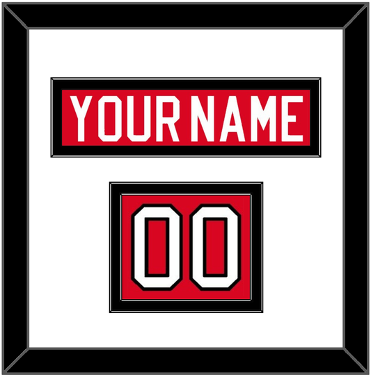 Canada Men’s Hockey Nameplate & Number (Shoulder) - 2010 Olympics - Signature Tier 1
