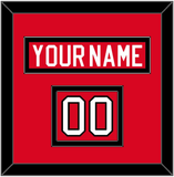 Canada Men’s Hockey Nameplate & Number (Shoulder) - 2010 Olympics - Double Mat 2