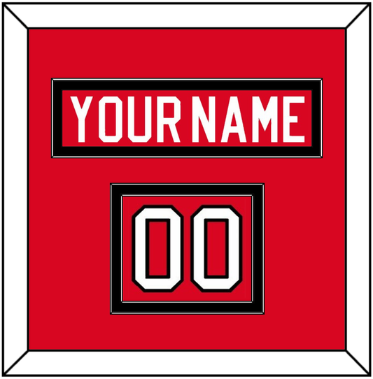 Canada Men’s Hockey Nameplate & Number (Shoulder) - 2010 Olympics - Signature Tier 2