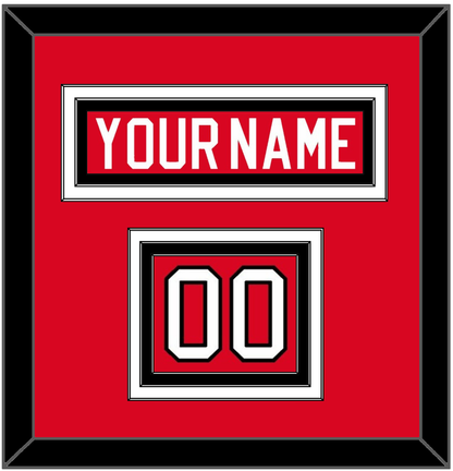 Canada Men’s Hockey Nameplate & Number (Shoulder) - 2010 Olympics - Premier Tier 2