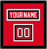 Canada Men’s Hockey Nameplate & Number (Shoulder) - 2010 Olympics - Triple Mat 2