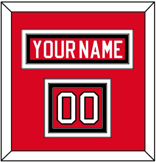 Canada Men’s Hockey Nameplate & Number (Shoulder) - 2010 Olympics - Premier Tier 2