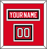 Canada Men’s Hockey Nameplate & Number (Shoulder) - 2010 Olympics - Triple Mat 2