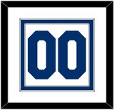 Finland Men’s Hockey Number - 2022 IIHF Home White - Double Mat 1