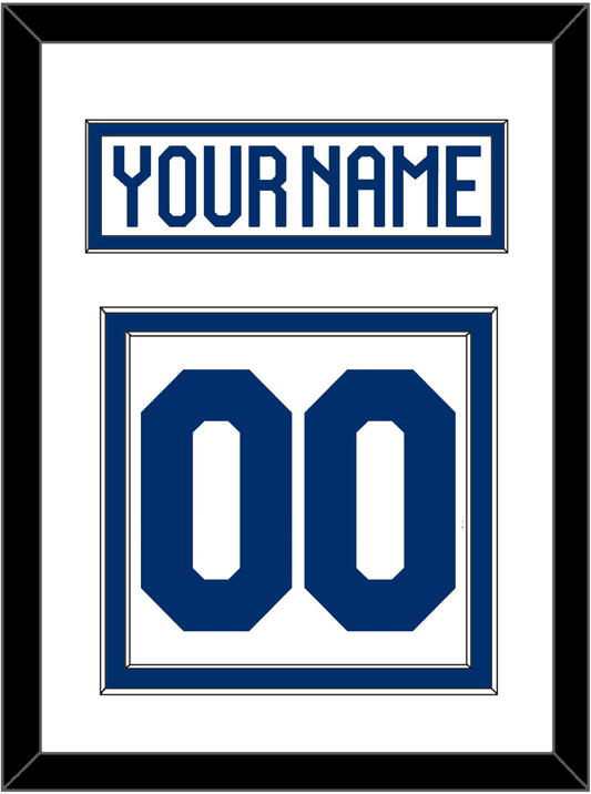Finland Men's Hockey Nameplate & Number (Back) - 2022 IIHF Home White - Signature Tier 1