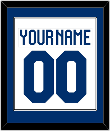 Finland Men's Hockey Nameplate & Number (Back) Combined - 2022 IIHF Home White - Essential Tier 1