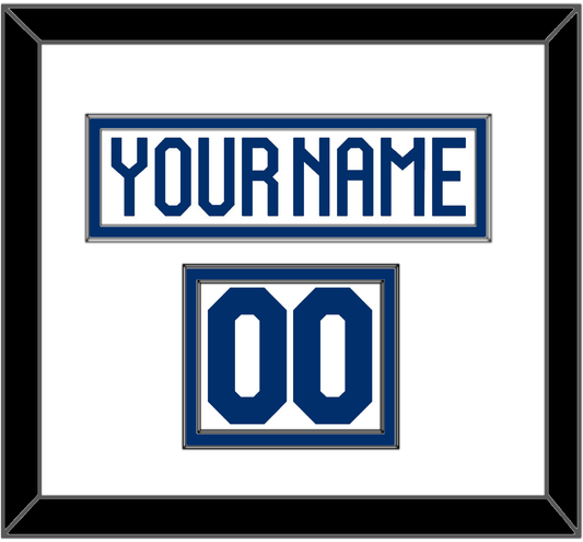 Finland Men’s Hockey Nameplate & Number (Shoulder) - 2022 IIHF Home White - Signature Tier 1