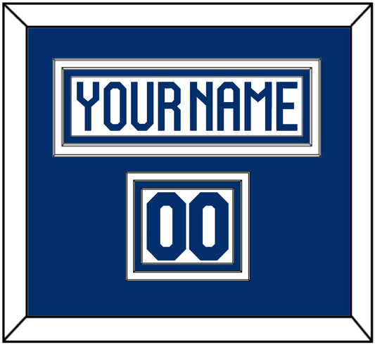 Finland Men’s Hockey Nameplate & Number (Shoulder) - 2022 IIHF Home White - Premier Tier 2