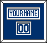 Finland Men’s Hockey Nameplate & Number (Shoulder) - 2022 IIHF Home White - Triple Mat 2
