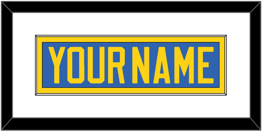 Sweden Men’s Hockey Nameplate - 2006 Olympics Road Blue - Essential Tier 1