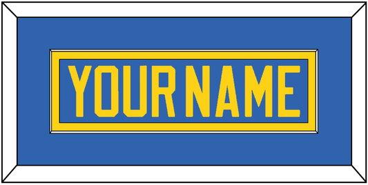 Sweden Men’s Hockey Nameplate - 2006 Olympics Road Blue - Essential Tier 2