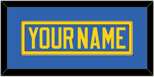 Sweden Men’s Hockey Nameplate - 2006 Olympics Road Blue - Essential Tier 2