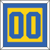 Sweden Men’s Hockey Number - 2006 Olympics Home Gold - Single Mat 2