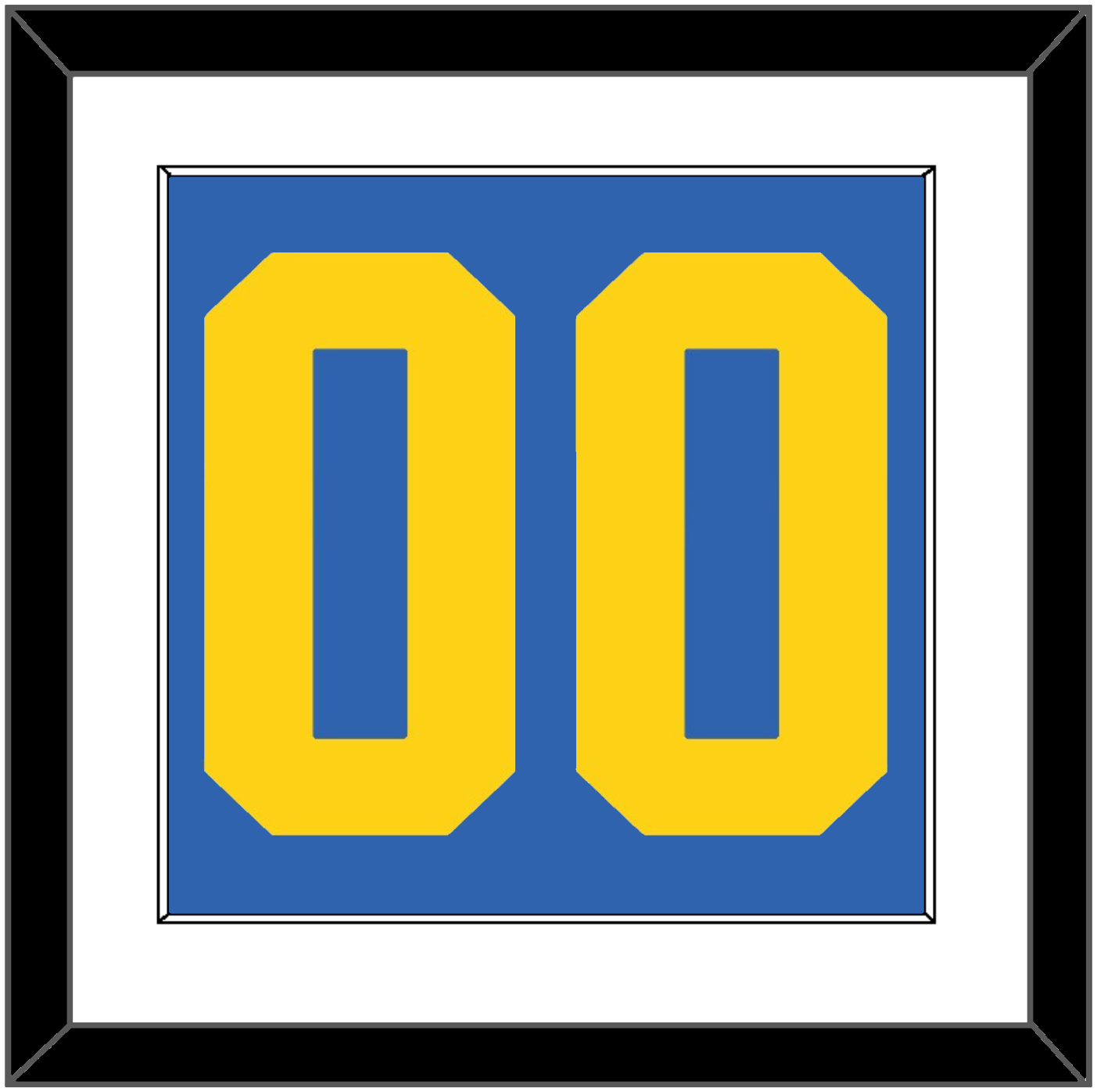 Sweden Men’s Hockey Number - 2006 Olympics Road Blue - Essential Tier 1