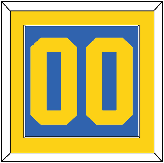 Sweden Men’s Hockey Number - 2006 Olympics Road Blue - Essential Tier 2