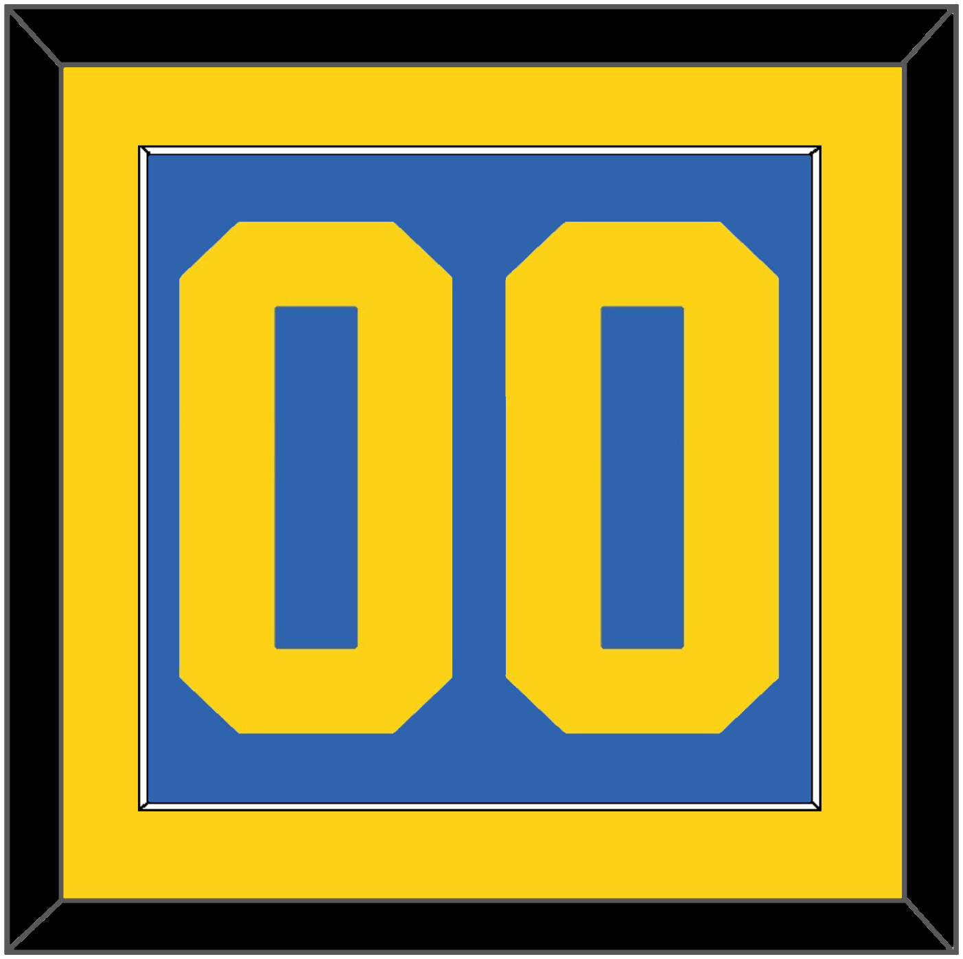 Sweden Men’s Hockey Number - 2006 Olympics Road Blue - Essential Tier 2