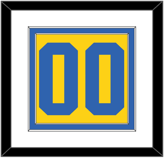 Sweden Men’s Hockey Number - 2006 Olympics Home Gold - Signature Tier 1