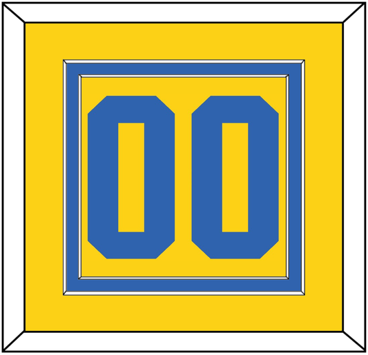 Sweden Men’s Hockey Number - 2006 Olympics Home Gold - Signature Tier 2