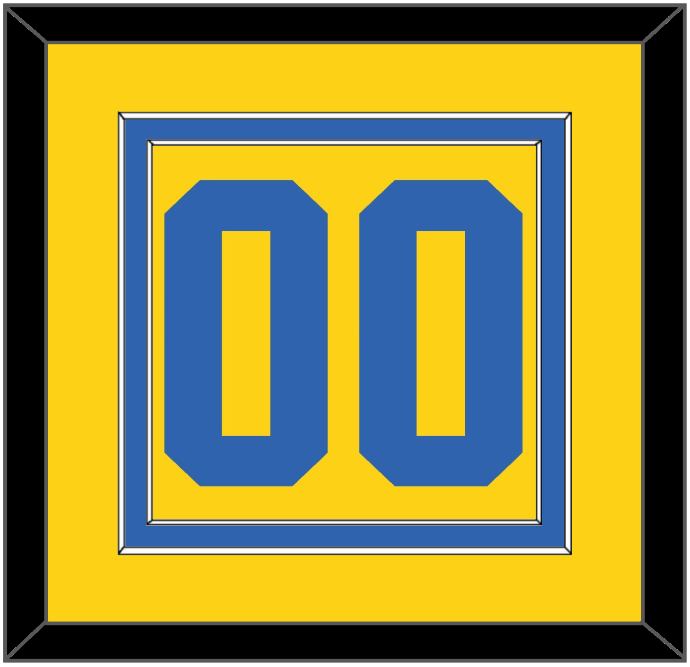 Sweden Men’s Hockey Number - 2006 Olympics Home Gold - Signature Tier 2