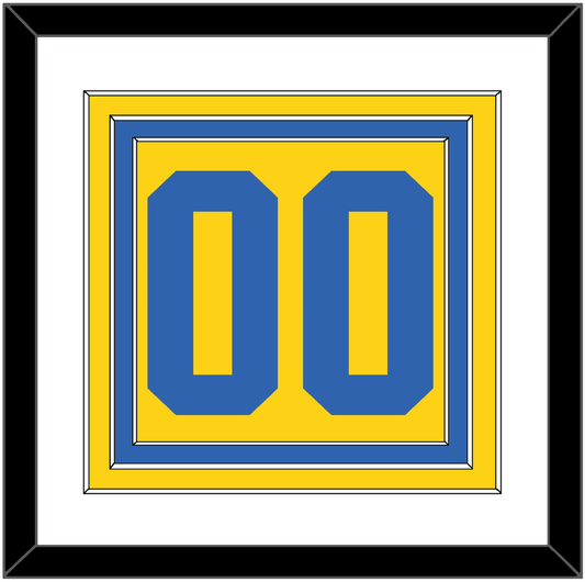 Sweden Men’s Hockey Number - 2006 Olympics Home Gold - Premier Tier 1