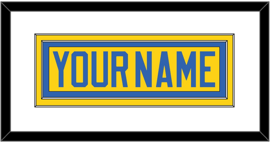 Sweden Men’s Hockey Nameplate - 2006 Olympics Home Gold - Signature Tier 1