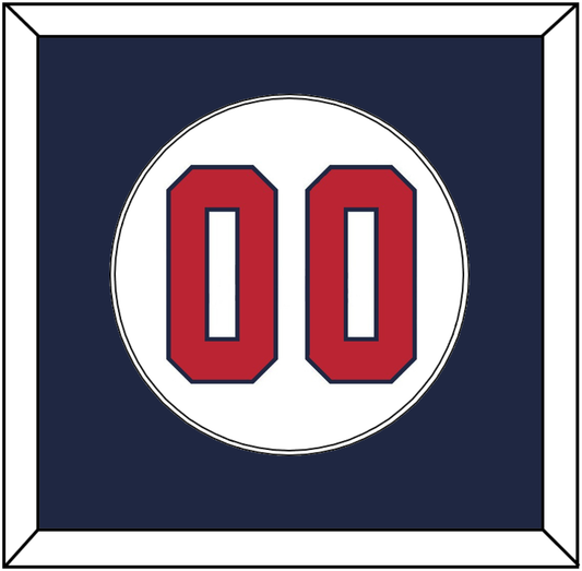 United States Baseball Number - 2020/2021 Olympics Home White - Essential Tier 1