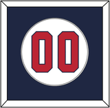 United States Baseball Number - 2020/2021 Olympics Home White - Single Mat 1