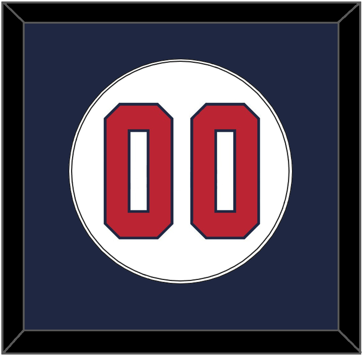 United States Baseball Number - 2020/2021 Olympics Home White - Essential Tier 1