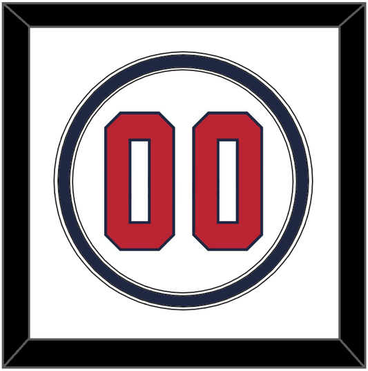 United States Baseball Number - 2020/2021 Olympics Home White - Signature Tier 1
