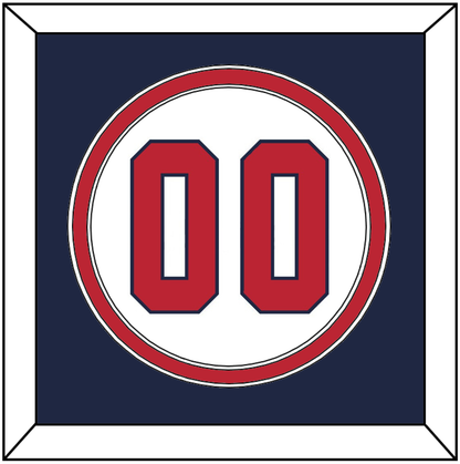 United States Baseball Number - 2020/2021 Olympics Home White - Signature Tier 3