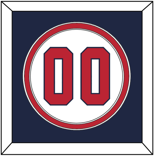 United States Baseball Number - 2020/2021 Olympics Home White - Signature Tier 3