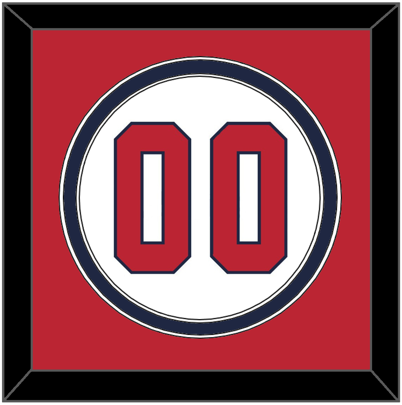 United States Baseball Number - 2020/2021 Olympics Home White - Signature Tier 4