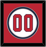 United States Baseball Number - 2020/2021 Olympics Home White - Double Mat 4